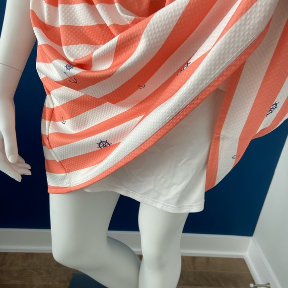 Above-knee Summer Dress with Pockets - Picture 7 of 10